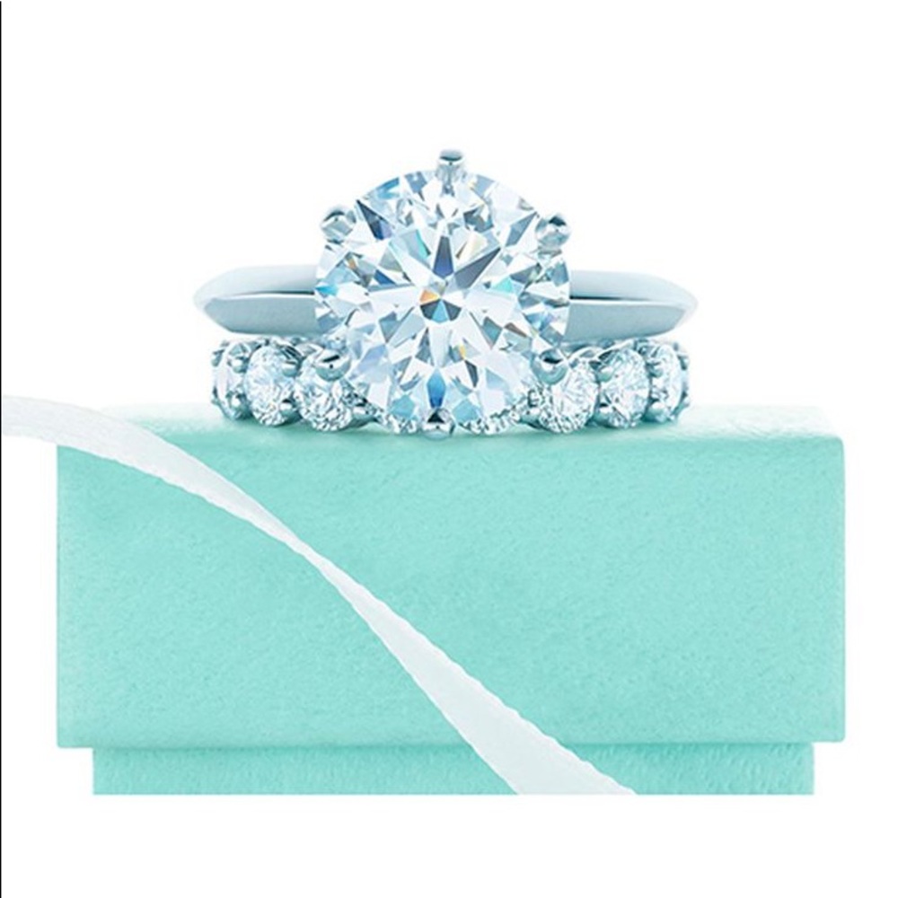 Round Cut Pure Diamond 925 Sterling Silver Solitaire Ring